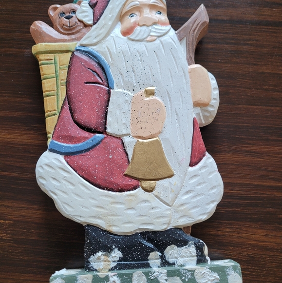 Wooden Santa - Picture 2 of 6